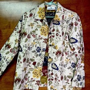 Erin London paisley blazer SM